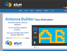 Tablet Screenshot of antennatoolbox.com